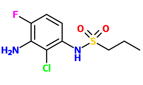MC001862 N-(3-Amino-2-Cl-4-fluorophenyl)-1-propanesulfonamide
